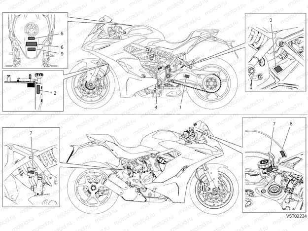 POSITIONING PLATES [XST:JAP]