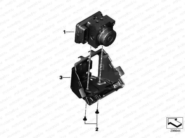 PRESSURE MODULATOR ABS