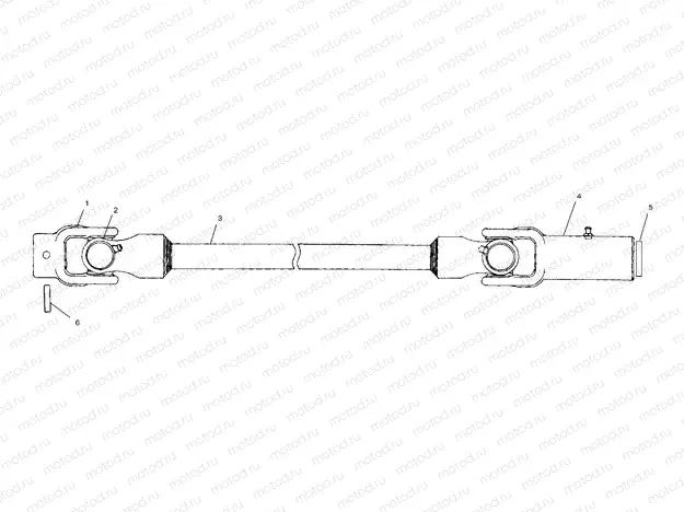 PROP SHAFT - A01CD32AA (4964026402B003) | PROP SHAFT - A01CD32AA (4964026402B003)