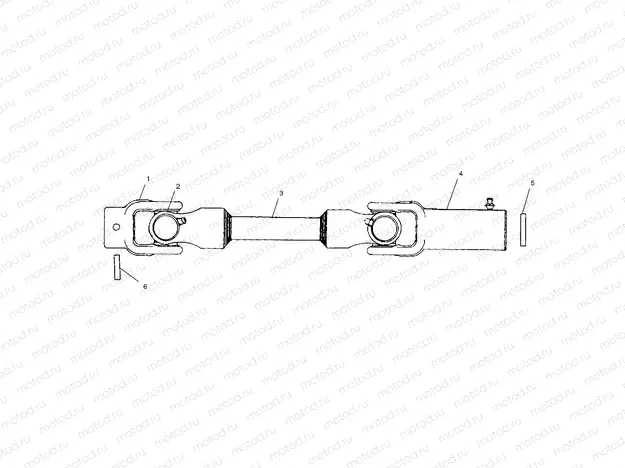 PROP SHAFT - A01CK42AA (4964136413B002) | PROP SHAFT - A01CK42AA (4964136413B002)