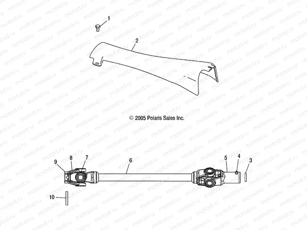 PROP SHAFT - A06CL50AA (4999201649920164A13) | PROP SHAFT - A06CL50AA (4999201649920164A13)
