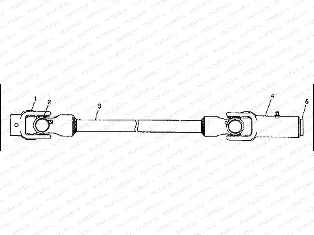 PROP SHAFT - A99CH33CB (4945964596b006) | PROP SHAFT - A99CH33CB (4945964596b006)