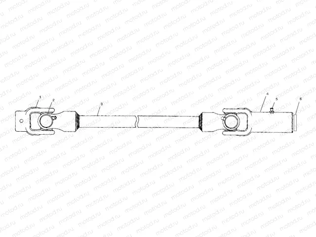 PROP SHAFT - A99CH45IA (4949154915B004) | PROP SHAFT - A99CH45IA (4949154915B004)