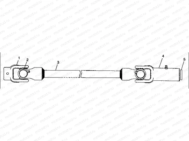 PROP SHAFT - A99CH50AC (4952455245b006) | PROP SHAFT - A99CH50AC (4952455245b006)
