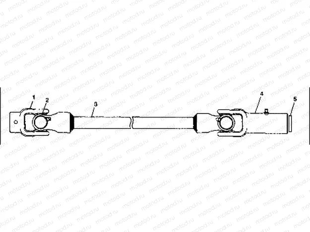 PROP SHAFT - S98CH50E(B) (4950135013b006) | PROP SHAFT - S98CH50E(B) (4950135013b006)