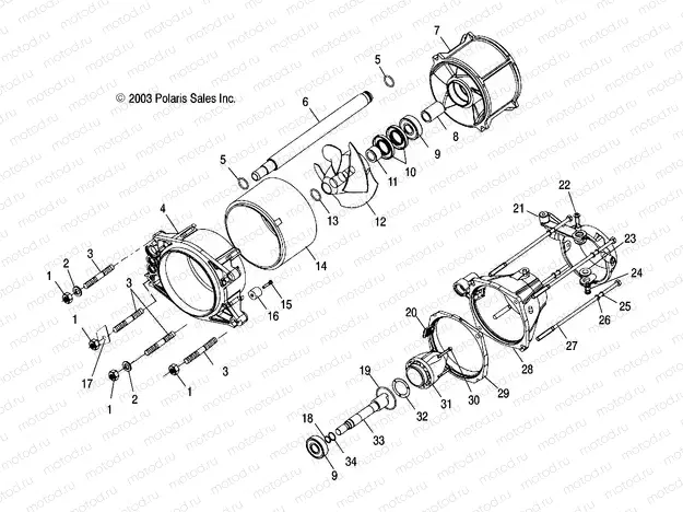 PROPULSION - W045305CA/IA/CB/IB/IE/CC/IC/CD/ID/IF (4990579057A14) | PROPULSION - W045305CA/IA/CB/IB/IE/CC/IC/CD/ID/IF (4990579057A14)