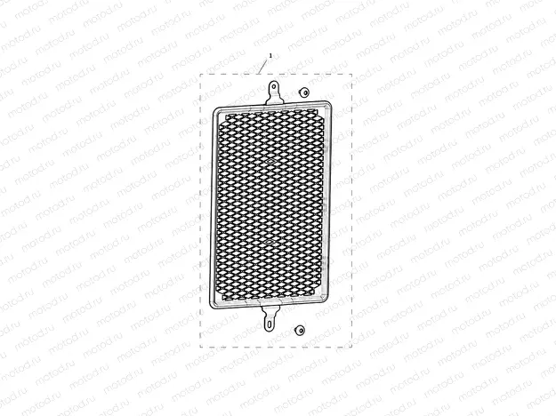 Radiator Guard Kit, Large