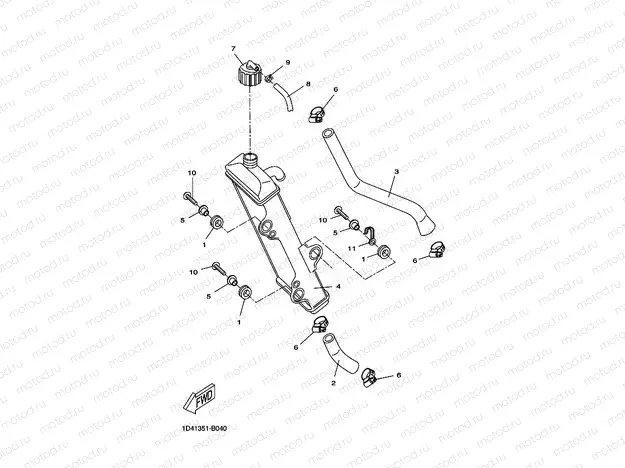 RADIATOR & HOSE