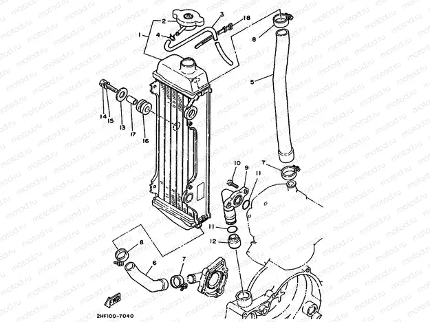 RADIATOR & HOSE