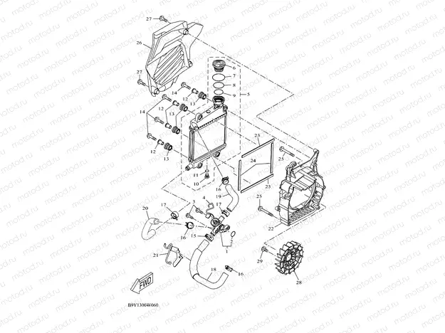 RADIATOR & HOSE