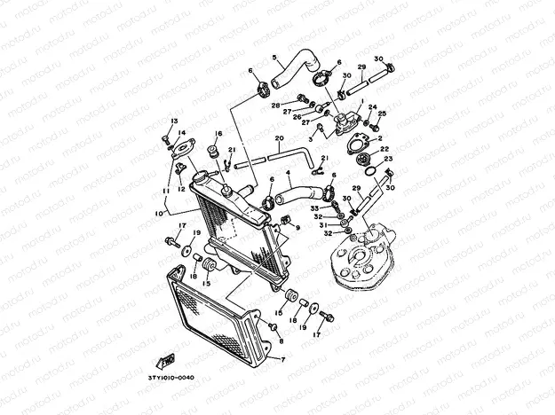 RADIATOR & HOSE