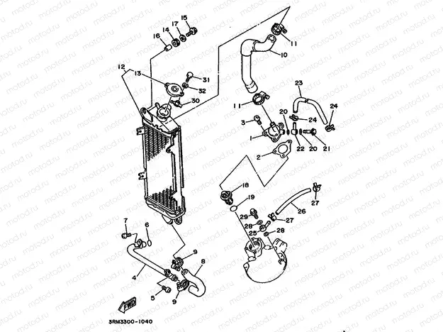 RADIATOR & HOSE