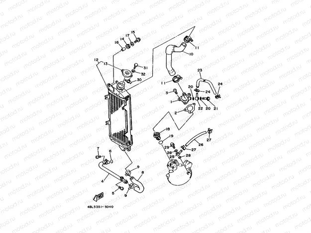 RADIATOR & HOSE