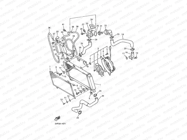 RADIATOR & HOSE