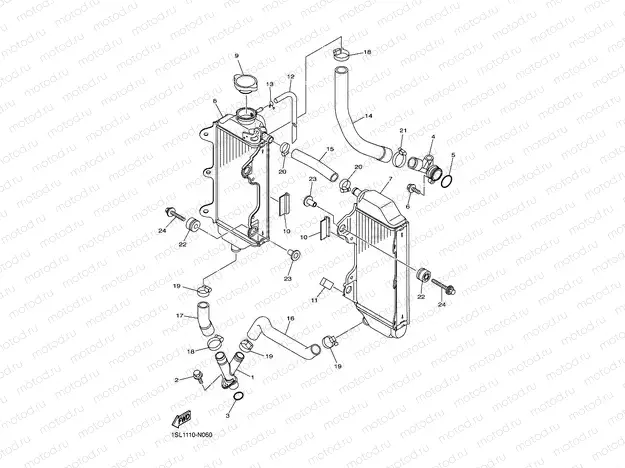 RADIATOR & HOSE