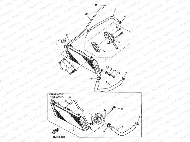 Radiator hose