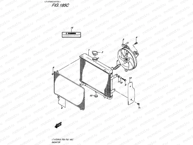 RADIATOR (LT-A750XZL6 P33)