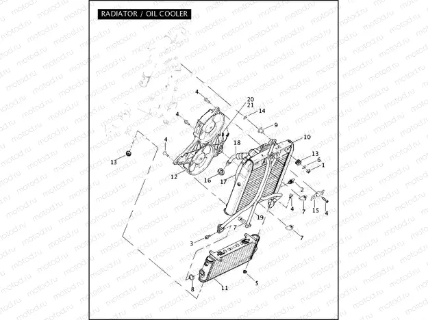 RADIATOR / OIL COOLER
