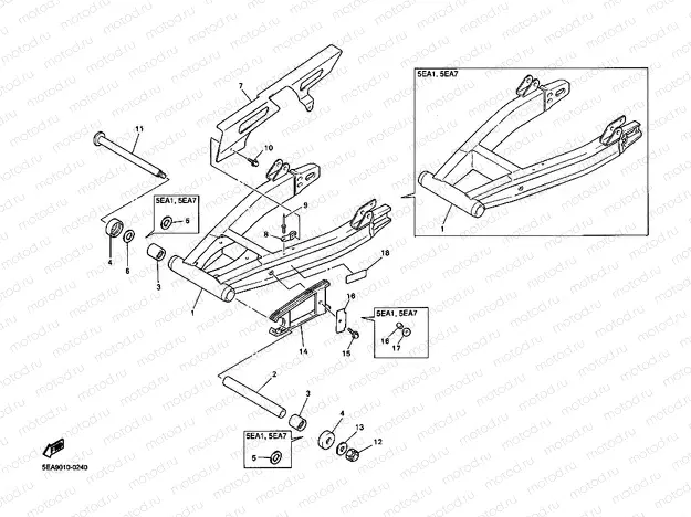 Rear am. Suspension