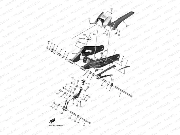 REAR ARM