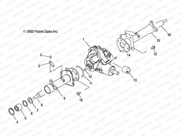 REAR AXLE - A04JD50AA/AB/CA (4977487748D05) | REAR AXLE - A04JD50AA/AB/CA (4977487748D05)