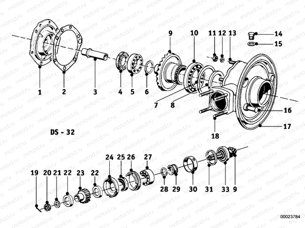 Rear-axle-drive
