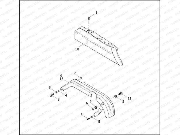 REAR BELT GUARD