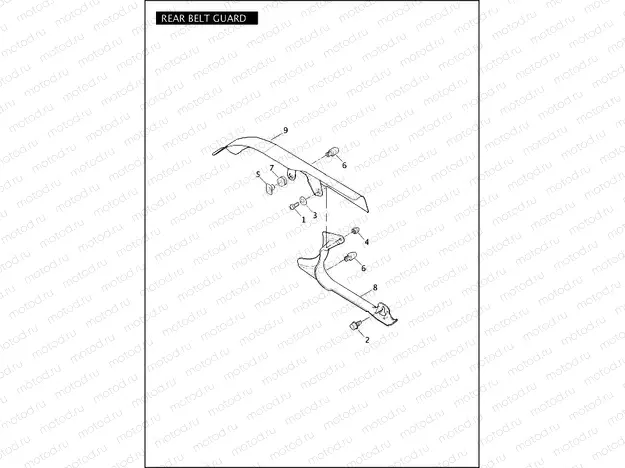 REAR BELT GUARD