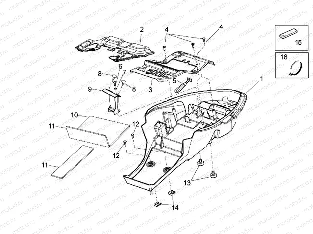Rear body I