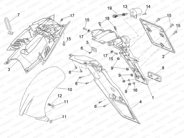 Rear body II