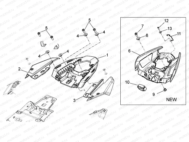 Rear body II
