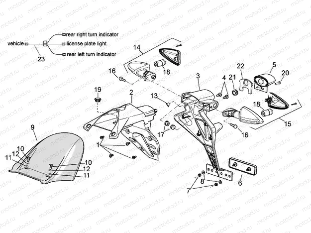 Rear body II