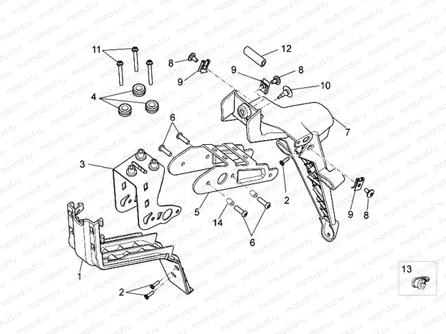 Rear body III