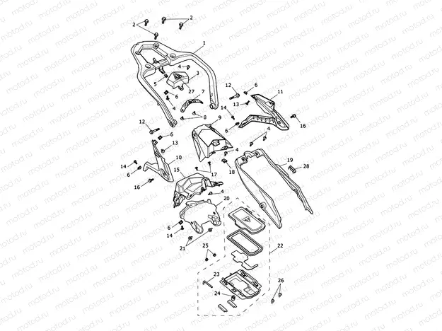 Rear Bodywork & Grabrack