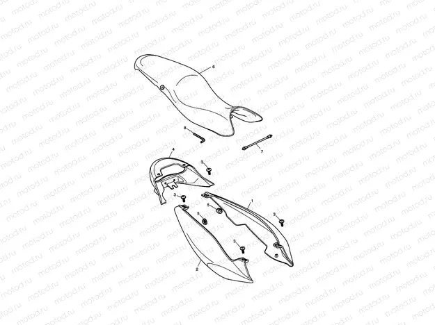 Rear Bodywork & Seat