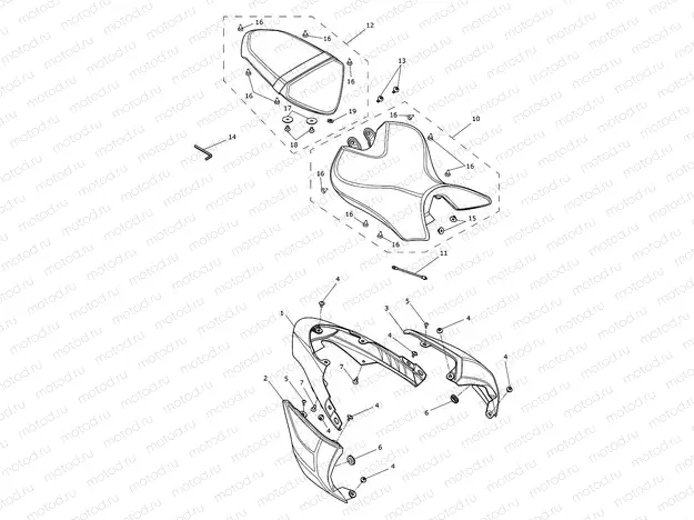 Rear Bodywork & Seat