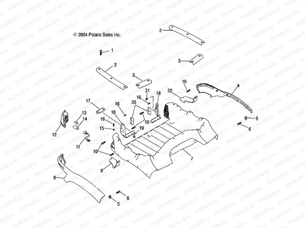 REAR BOX - A05JD32EA (4997869786A06) | REAR BOX - A05JD32EA (4997869786A06)