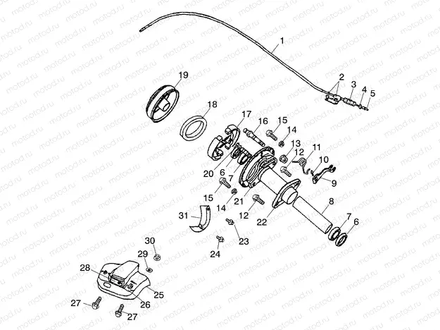 REAR BRAKE - A03FA09CA/CC/CD (4978857885B10) | REAR BRAKE - A03FA09CA/CC/CD (4978857885B10)