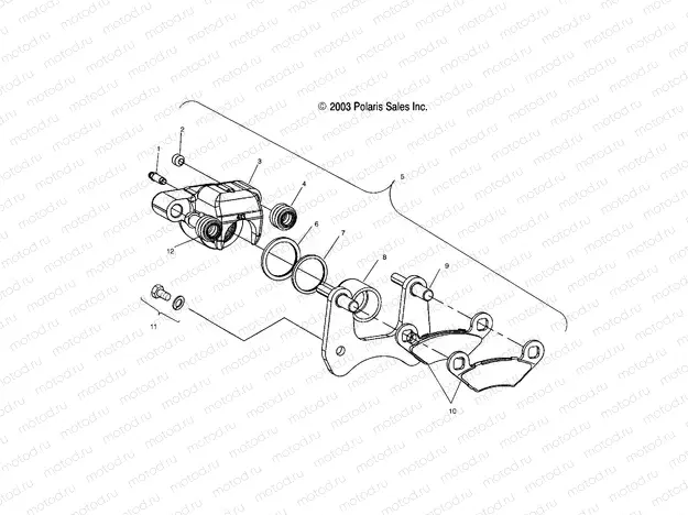 REAR BRAKE - A04JD50AA/AB/CA (4977487748C06) | REAR BRAKE - A04JD50AA/AB/CA (4977487748C06)