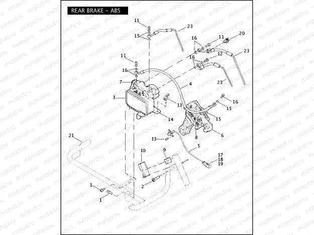 REAR BRAKE - ABS