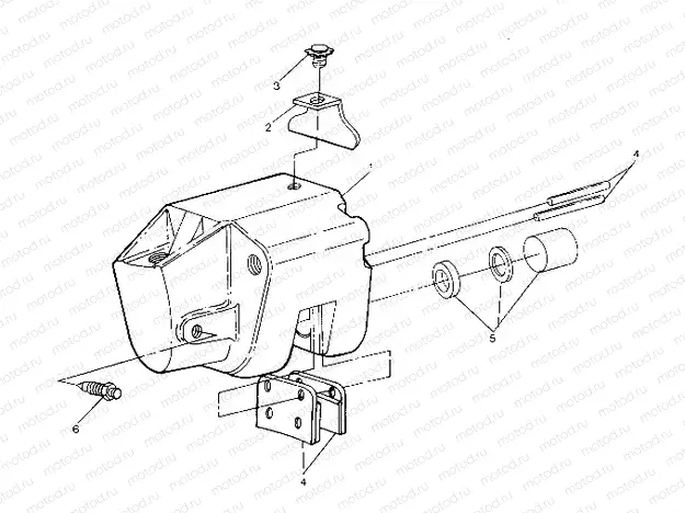 Rear Brake Assembly 1988 Trail Boss Update-4/14/88 (4914891489030A) | Rear Brake Assembly 1988 Trail Boss Update-4/14/88 (4914891489030A)