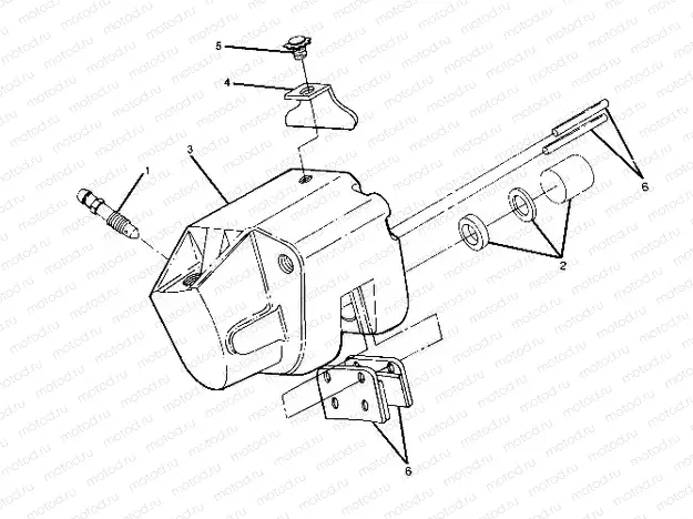 Rear Brake Assembly (4914771477031A) | Rear Brake Assembly (4914771477031A)