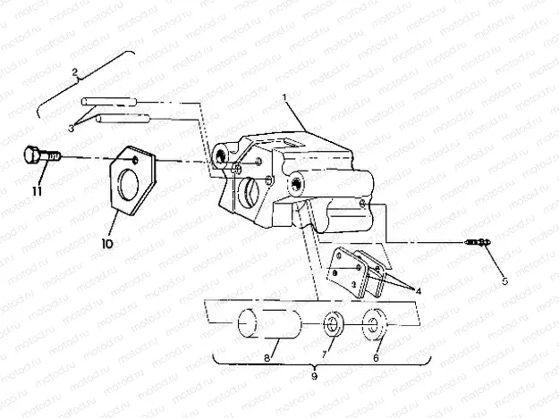 Rear Brake Assembly (4917741774035A) | Rear Brake Assembly (4917741774035A)
