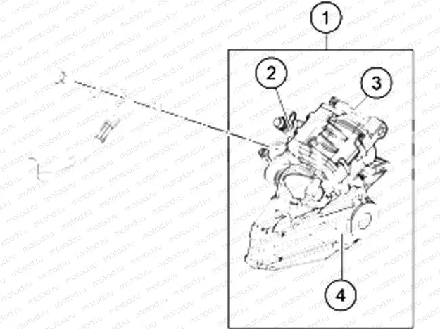 REAR BRAKE CALIPER