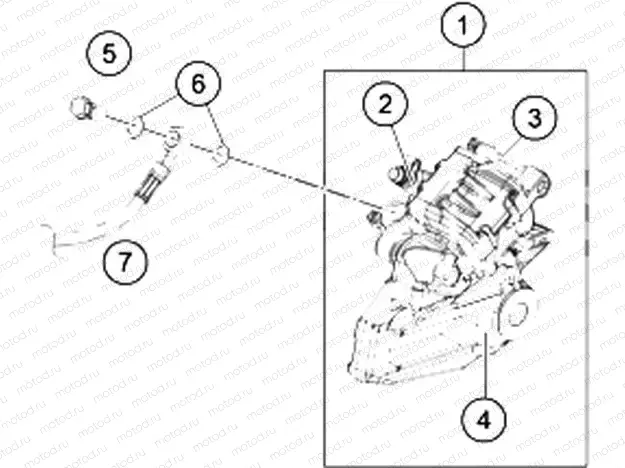 REAR BRAKE CALIPER