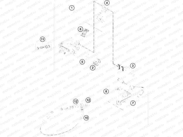 REAR BRAKE CALIPER|Frame|13