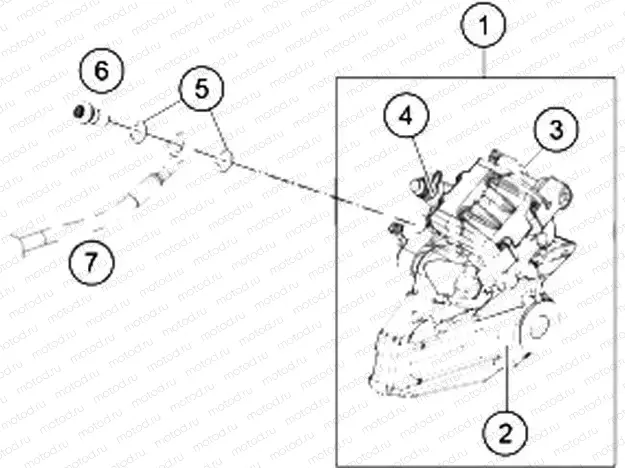 REAR BRAKE CALIPER|Frame|13