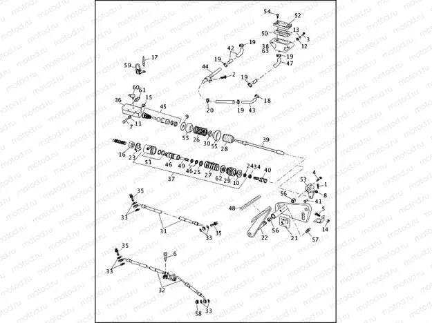 REAR BRAKE CONTROL (2 OF 2)