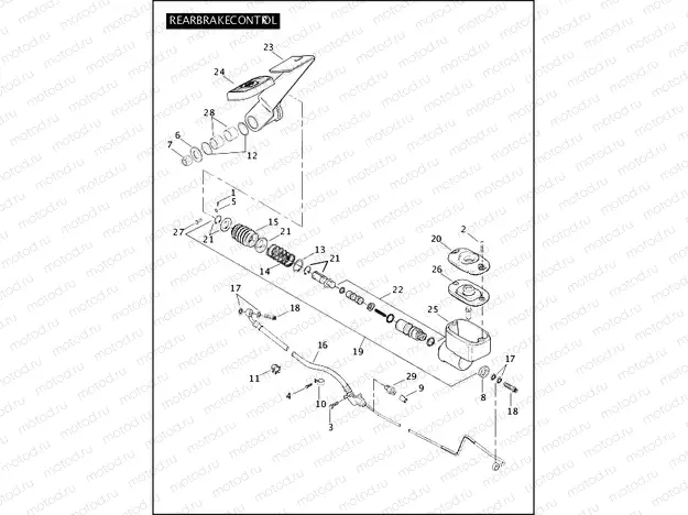 REAR BRAKE CONTROL