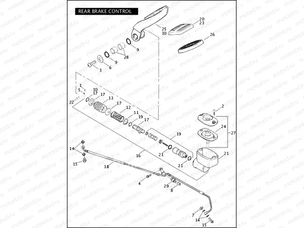 REAR BRAKE CONTROL